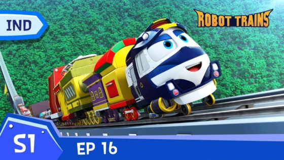 Robot Trains | #16 | The Festival | Episode penuh | Bahasa Indonesian - Kids TV Series, Kingdom Kids Zone - Robot Trains official