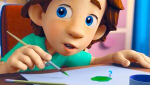 Mixing colours | The Fixies | The Paint Brush - Kingdom Kids Zone, Little Learners - The Fixies