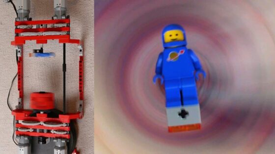 Spinning Mini-Camera and Lego Benny - Kids (6-9), Kingdom Kids Zone - Brick Experiment Channel