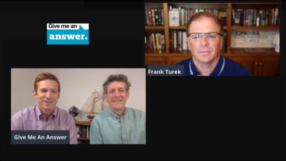 Apologist Frank Turek "Q+A Objections to Christianity" - Q&A Sessions, Truth Seekers - Give Me An Answer with Stuart & Cliffe Knechtle