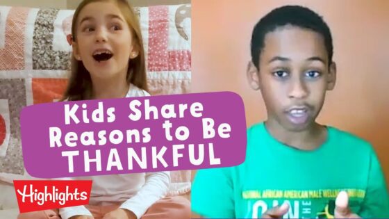Kids Share Reasons to Be Thankful | 2020 | Highlights - Kingdom Kids Zone, Little Learners, Shorts - Highlights Kids