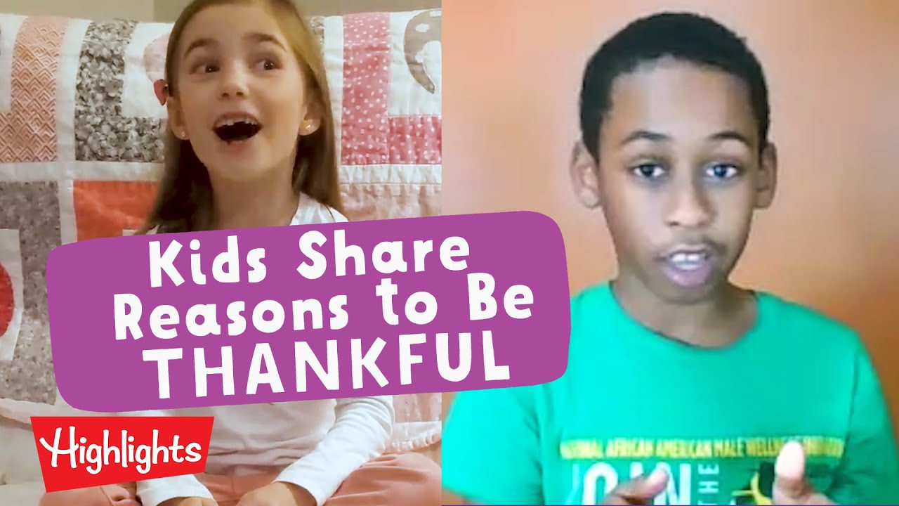 Kids Share Reasons to Be Thankful | 2020 | Highlights - Kingdom Kids Zone, Little Learners, Shorts - Highlights Kids