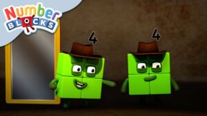 @Numberblocks- Twin Power! | Twin Numbers - Kingdom Kids Zone, Little Learners - Numberblocks