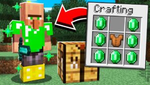 How to Craft VILLAGER ARMOR in Minecraft Tutorial! - Gameplay, Kingdom Kids Zone, Minecraft - EYstreem