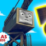 Thomas & Friends™ | Cranky Learn About Shapes | Learn with Thomas Compilation | Educational - Kids TV Series, Kingdom Kids Zone - Thomas & Friends