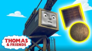 Thomas & Friends™ | Cranky Learn About Shapes | Learn with Thomas Compilation | Educational - Kids TV Series, Kingdom Kids Zone - Thomas & Friends