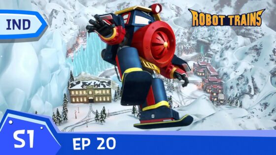 Robot Trains | #20 | Victor Is Back | Episode penuh | Bahasa Indonesian - Kids TV Series, Kingdom Kids Zone - Robot Trains official