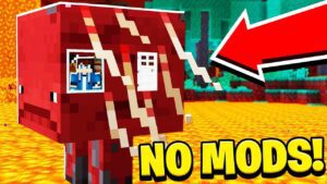 How to LIVE Inside a STRIDER in Minecraft Tutorial! (NO MODS!) - Gameplay, Kingdom Kids Zone, Minecraft - EYstreem