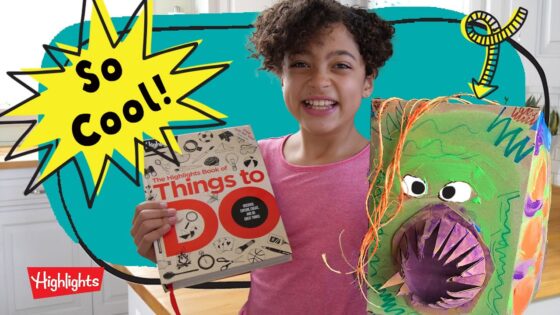 Make a Surprising Mask, Craft Organizer + A Pinhole Camera | Things to Do | Highlights - Kingdom Kids Zone, Little Learners - Highlights Kids