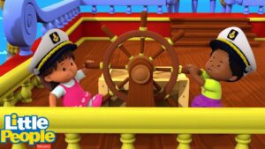 Who's The Captain!? ⭐ @littlepeople ⭐New Season! ⭐ - Kids TV Series, Kingdom Kids Zone - Little People - Fisher Price