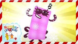 Christmas Advent Calendar – Eight | Numberblocks Christmas 2022 Countdown - Kingdom Kids Zone, Little Learners - Numberblocks