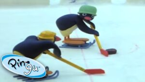Pingu Plays Ice Hockey! | Pingu Official | Cartoons for Kids - Kids (0-5), Kingdom Kids Zone - Pingu - Official Channel
