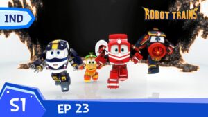 Robot Trains | #23 | Kay and Duke | pari Episode | Bahasa Indonesia - Kids TV Series, Kingdom Kids Zone - Robot Trains official