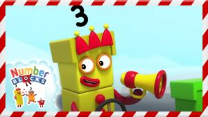 @Numberblocks- #Christmas | Numberblocks | Snow Activities - Kingdom Kids Zone, Little Learners - Numberblocks