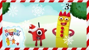 @Numberblocks- #Christmas | Numberblocks | Can You Spot Santa? | Character Spotting - Kingdom Kids Zone, Little Learners - Numberblocks