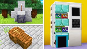 5 Things You Didn't Know You Could Build in Minecraft! (NO MODS!) - Gameplay, Kingdom Kids Zone, Minecraft - EYstreem
