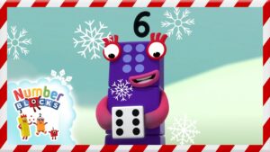 Christmas Advent Calendar – Six | Numberblocks Christmas 2022 Countdown - Kingdom Kids Zone, Little Learners - Numberblocks
