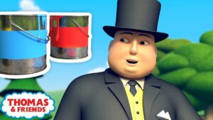 Thomas & Percy Learn About Mixing Colors | Compilation | Learn with Thomas | Kids Cartoons - Kids TV Series, Kingdom Kids Zone - Thomas & Friends