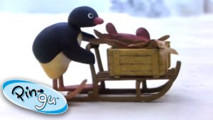 Pingu Goes Shopping for Fish Presents! | Pingu Official | Cartoons for Kids - Kids (0-5), Kingdom Kids Zone - Pingu - Official Channel
