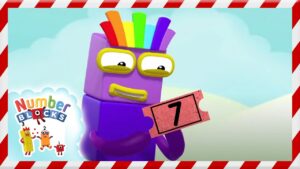 Christmas Advent Calendar – Seven | Numberblocks Christmas 2022 Countdown - Kingdom Kids Zone, Little Learners - Numberblocks