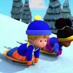 Slipping And Sliding In The Snow! ⭐ @littlepeople ⭐New Season! ⭐ - Kids TV Series, Kingdom Kids Zone - Little People - Fisher Price