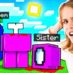 I BETRAYED My Little SISTER in Minecraft AMONG US! - Gameplay, Kingdom Kids Zone, Minecraft - EYstreem