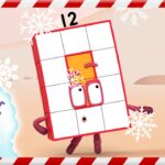 Christmas Advent Calendar – Twelve | Numberblocks Christmas 2022 Countdown - Kingdom Kids Zone, Little Learners - Numberblocks