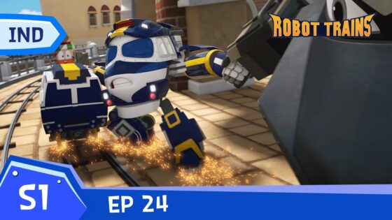 Robot Trains | #24 | Kay's Unusual Training | Episode penuh | Bahasa Indonesia - Kids TV Series, Kingdom Kids Zone - Robot Trains official