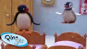 Pingu & Pinga's Sleepover Fun! | Pingu Official | Cartoons for Kids - Kids (0-5), Kingdom Kids Zone - Pingu - Official Channel