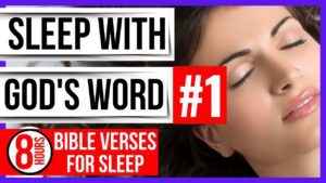 Sleep with God's Word #1: 8 Hours Bible verses for sleep (Peaceful Scriptures with music) - Hope & Healing, Meditations - Peaceful Scriptures Official
