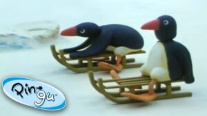 Pingu's Tobogganing | Pingu Official | Cartoons for Kids - Kids (0-5), Kingdom Kids Zone - Pingu - Official Channel