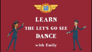 Learn the LETS GO SEE Dance with Emily - Kingdom Kids Zone, Little Learners - Let's Go See