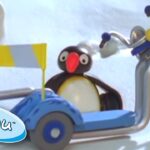 Pingu and the New Scooter! | Pingu Official | 1 Hour | Cartoons for Kids - Kids (0-4), Kingdom Kids Zone - Pingu - Official Channel
