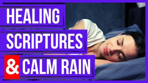 Healing Bible Verses for sleep with God's Word (Healing Scriptures & Calm Rain)(Peaceful Scriptures) - Hope & Healing, Meditations - Peaceful Scriptures Official