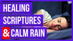 Healing Bible Verses for sleep with God's Word (Healing Scriptures & Soft Rain)(Peaceful Scriptures) - Hope & Healing, Meditations - Peaceful Scriptures Official