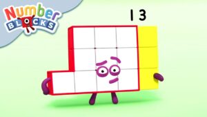 @Numberblocks- Unlucky Thirteen? | Learn to Count - Kingdom Kids Zone, Little Learners - Numberblocks