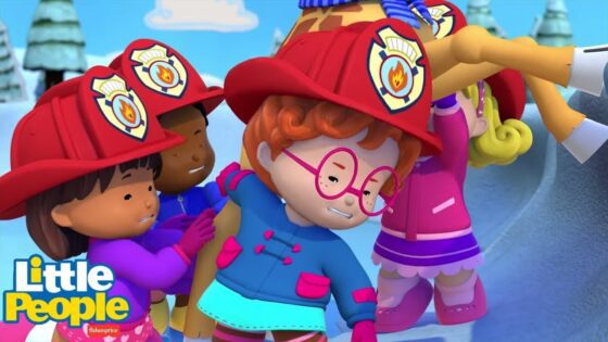 Helping Others In The Snow!⭐️ @littlepeople ⭐New Season! ⭐ - Kids TV Series, Kingdom Kids Zone - Little People - Fisher Price