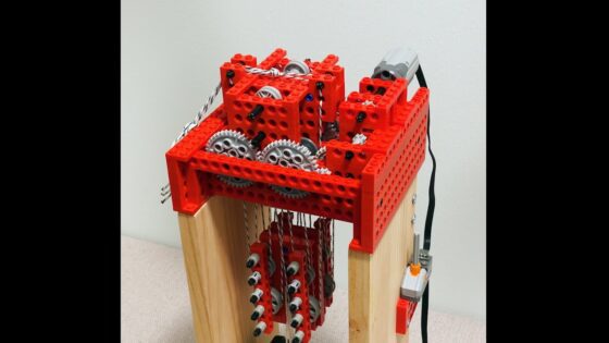 Making a Powerful Lego Hoist (re-edit) - Kids (6-9), Kingdom Kids Zone - Brick Experiment Channel