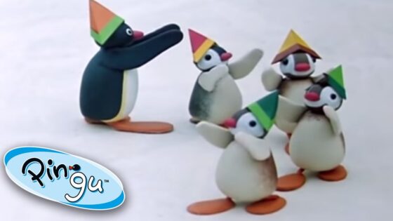 Pingu and Pinga Play at the Kindergarten | Pingu Official | 1 Hour | Cartoons for Kids - Kids (0-5), Kingdom Kids Zone - Pingu - Official Channel