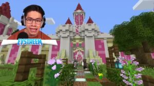 Strange Server in Minecraft - Gameplay, Kingdom Kids Zone, Minecraft - EYstreem