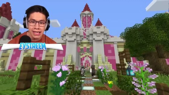 Strange Server in Minecraft - Gameplay, Kingdom Kids Zone, Minecraft - EYstreem