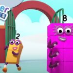 @Numberblocks- We Love Numbers | Valentine's Day | Learn to Count - Kingdom Kids Zone, Little Learners - Numberblocks