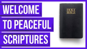 Welcome to Peaceful Scriptures (Bible verses for sleep)(Sleep with God's Word) - Hope & Healing, Meditations - Peaceful Scriptures Official
