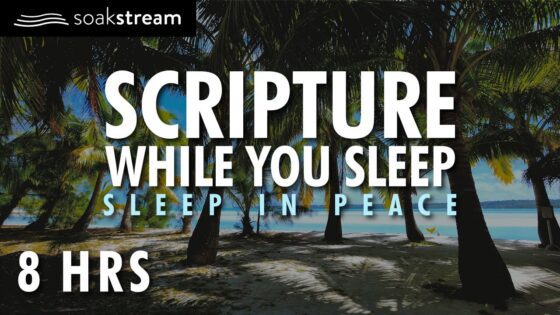 PLAY THIS WHILE YOU SLEEP | SLEEP WITH GOD'S WORD | 100+ Bible Verses For Sleep - Hope & Healing, Meditations - SOAKSTREAM - Healing Scriptures