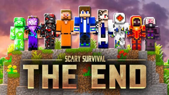 THE END OF SCARY SURVIVAL! (EP40) - Gameplay, Kingdom Kids Zone, Minecraft - EYstreem