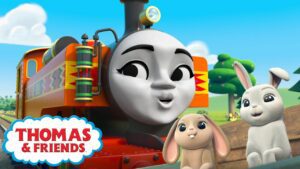 Thomas & Friends™ | Nia and the Spring Bunnies! | NEW | The Sodor Springtime Parade | Easter Video - Kids TV Series, Kingdom Kids Zone - Thomas & Friends