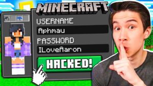 So I HACKED APHMAU’S Minecraft Account… **GOT CAUGHT** - Gameplay, Kingdom Kids Zone, Minecraft - EYstreem
