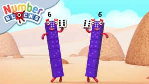 @Numberblocks- Counting in Six | Homeschool Helper | Learn to Count - Kingdom Kids Zone, Little Learners - Numberblocks