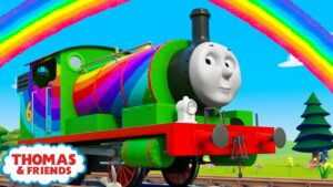 Thomas & Friends UK | The Sodor Springtime Parade | Percy’s Rainbow Surprise! - Kids TV Series, Kingdom Kids Zone - Thomas & Friends