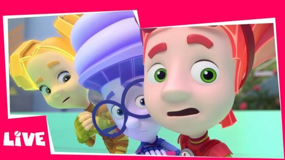 🔴 Фиксики ОНЛАЙН – ✌️🚀 ВСЕ СЕРИИ – Прямой эфир – Познавательные мультики - Kingdom Kids Zone, Little Learners - Фиксики